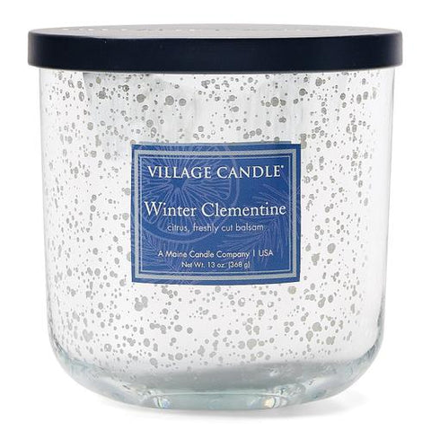 Winter Clementine - Mercury Glass Duftkerze - 368g