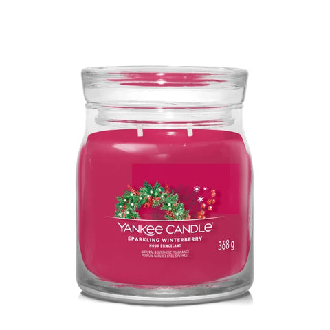 Sparkling Winterberry - Signature 2 Docht Duftkerze - 368g