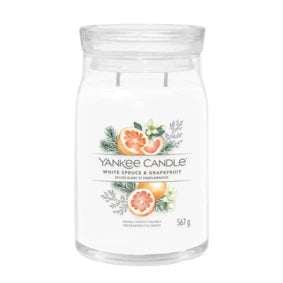 White Spruce & Grapefruit - Signature 2 Docht Duftkerze - 567g