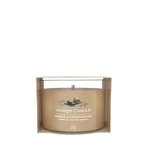 Amber & Sandalwood - Votivkerze im Glas - 37g